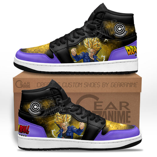 Trunks Super Saiyan Sneakers Custom Dragon Ball Anime Shoes Mix GalaxyGear Anime