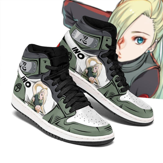 Ino Yamanaka Shoes Uniform Costume Anime Sneakers - 1 - GearAnime