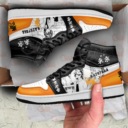 Kazutora Hanemiya Sneakers Tokyo Revengers Custom Manga Anime ShoesGear Anime
