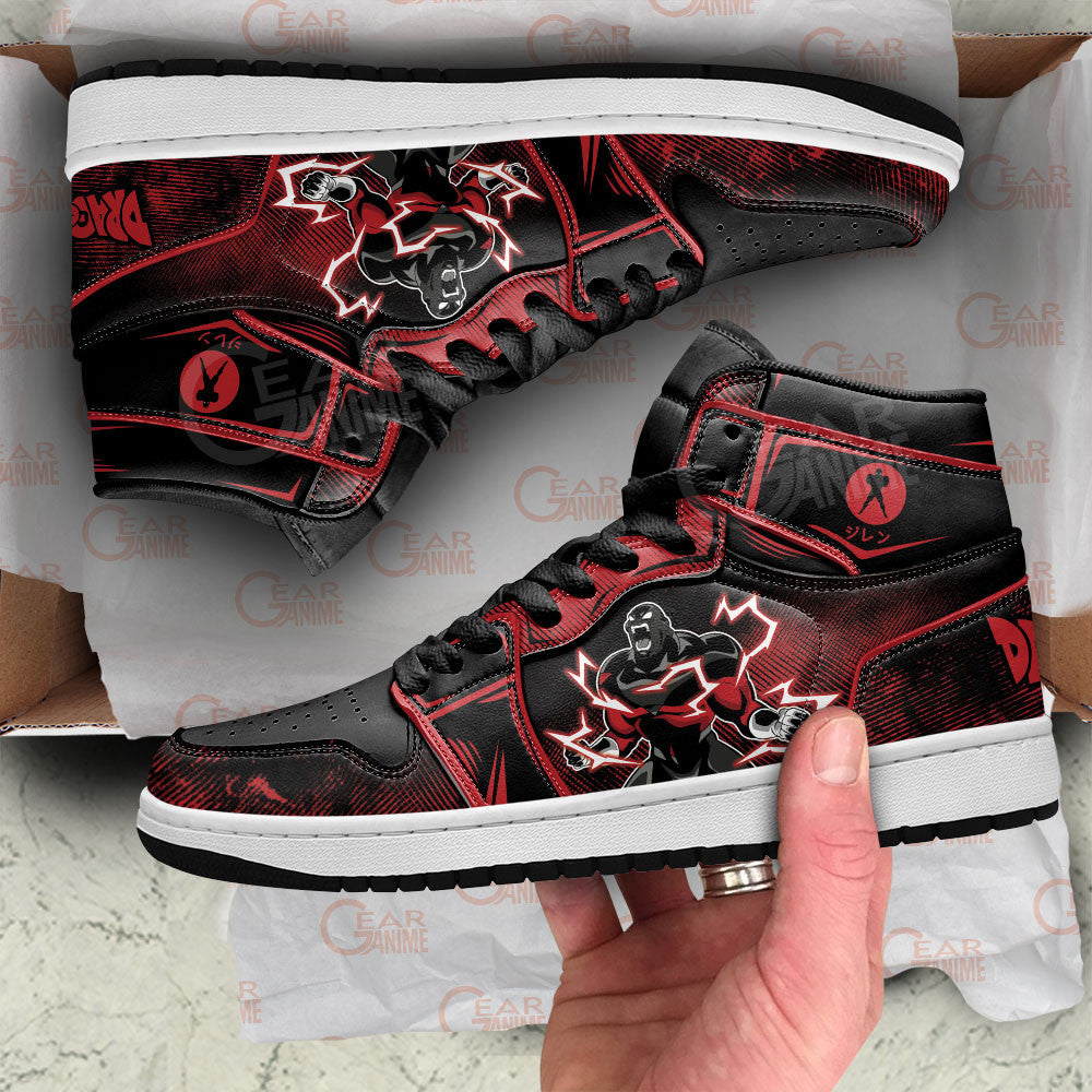 Jiren J1 Sneakers - Custom Anime Design