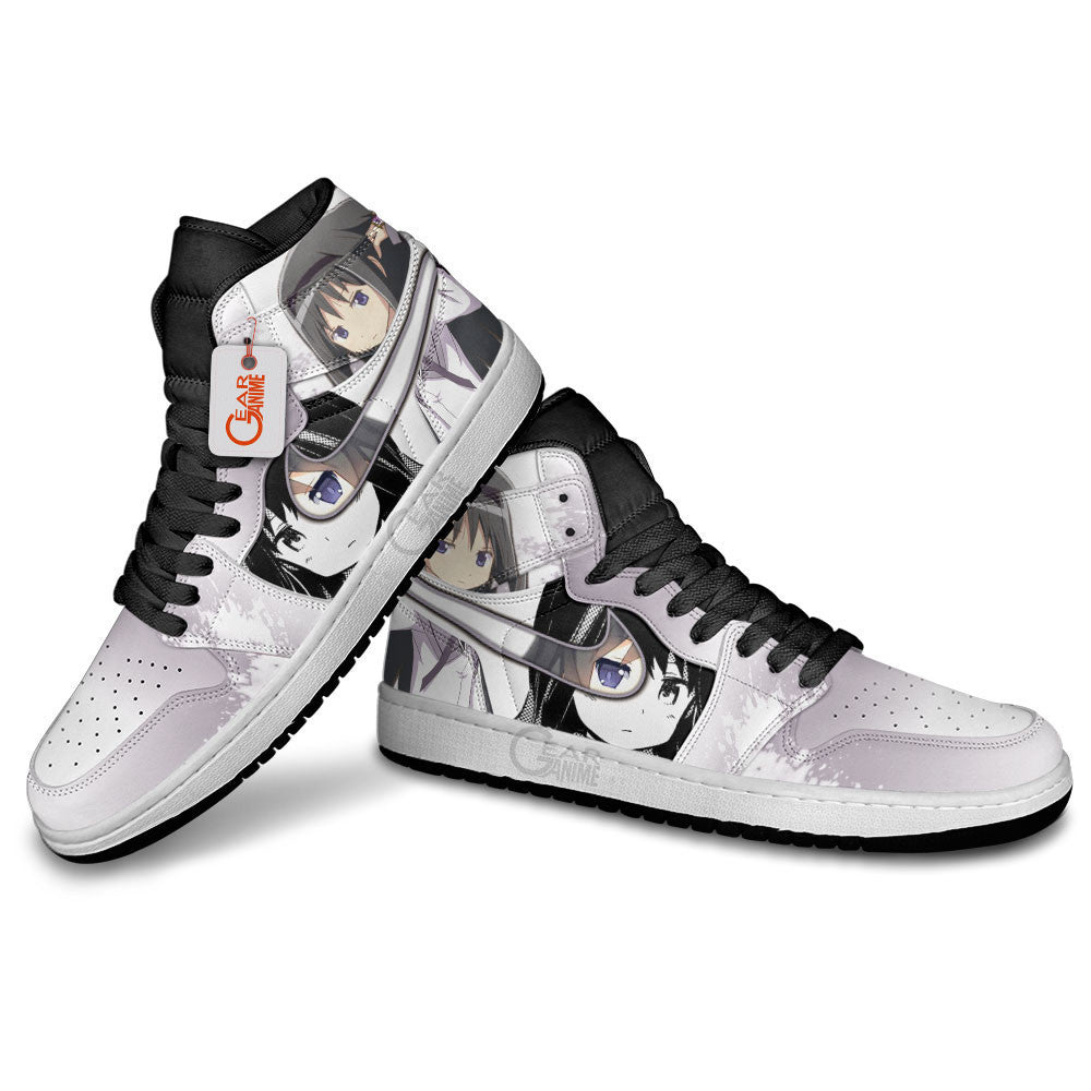 Homura Akemi Puella Magi Madoka Magica J1s Sneakers Anime Custom