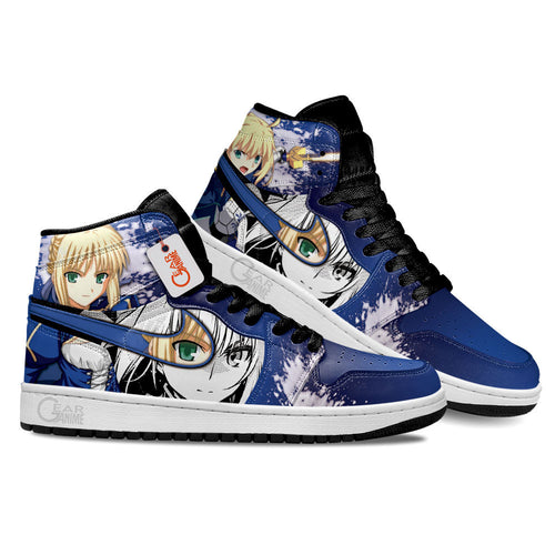 Saber Sneakers Custom Fate Stay Night Anime Shoes MN0504 Gear Anime