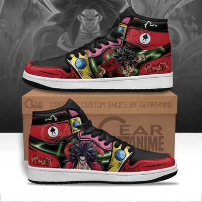 Broly SSJ4 Sneakers Custom Anime Dragon Ball Shoes - 1 - GearAnime