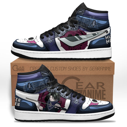 Feitan Portor Sneakers Custom Hunter X Hunter Anime ShoesGear Anime