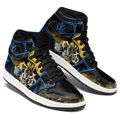 Vegeta SSJ J1 Sneakers - Custom Anime Design