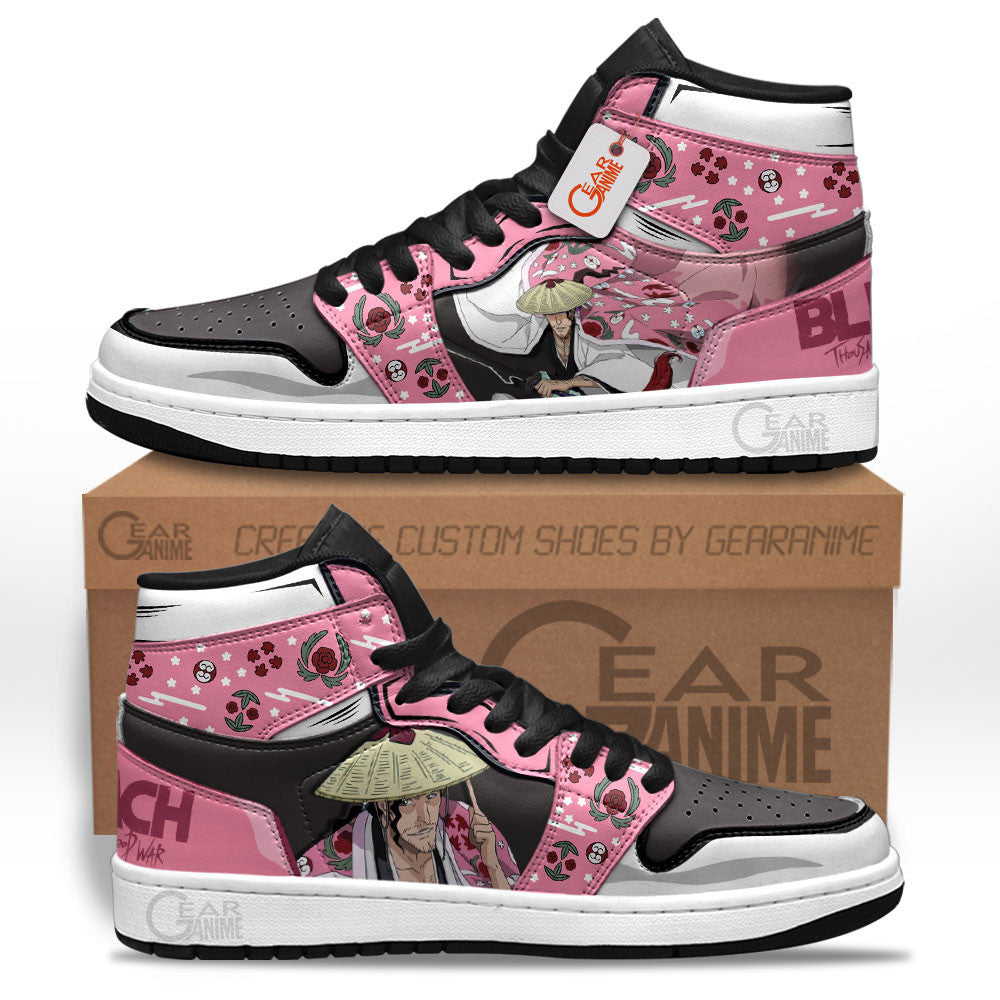 Bleach Shunsui Kyouraku Custom Anime Shoes MN0901 Gear Anime
