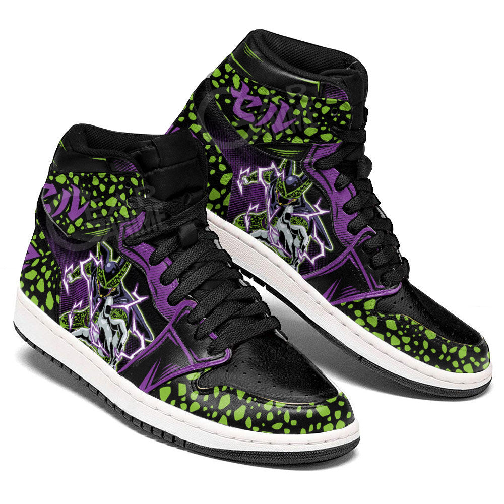 Cell J1 Sneakers - Custom Anime Design