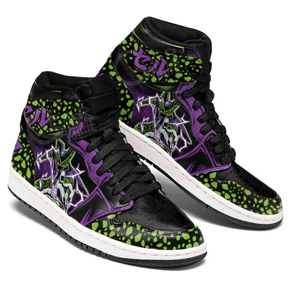Cell J1 Sneakers - Custom Anime Design