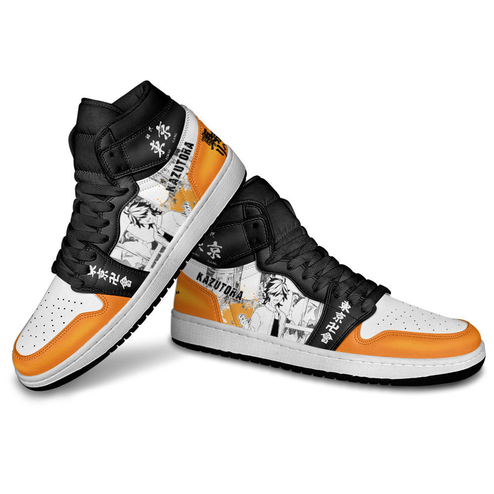 Kazutora Hanemiya J1s Sneakers Anime Custom