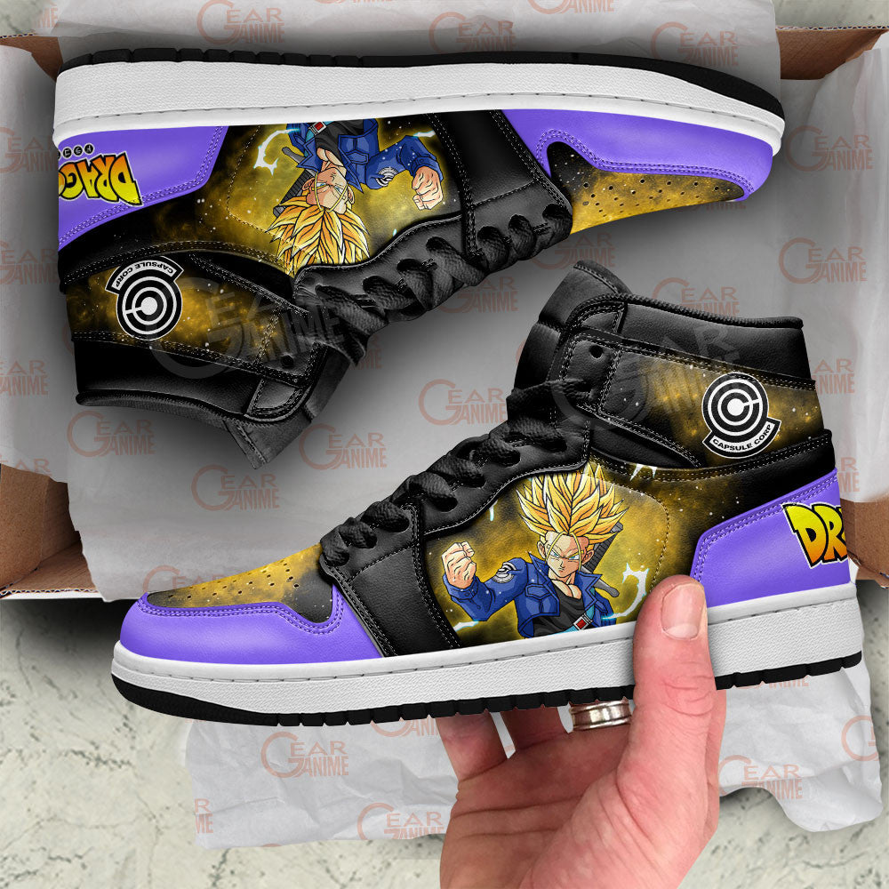 Trunks Super Saiyan J1 Sneakers - Custom Anime Design