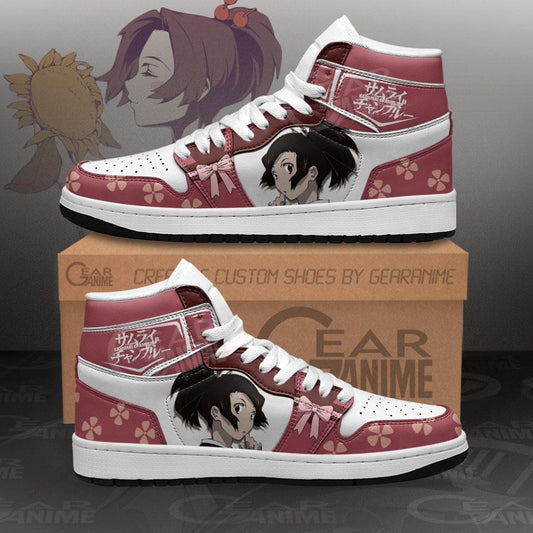 Samurai Champloo Fuu Sneakers Anime Shoes - 1 - GearAnime