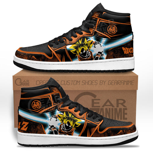 Goku Super Saiyan Sneakers Custom Dragon Ball Anime Shoes For OtakuGear Anime