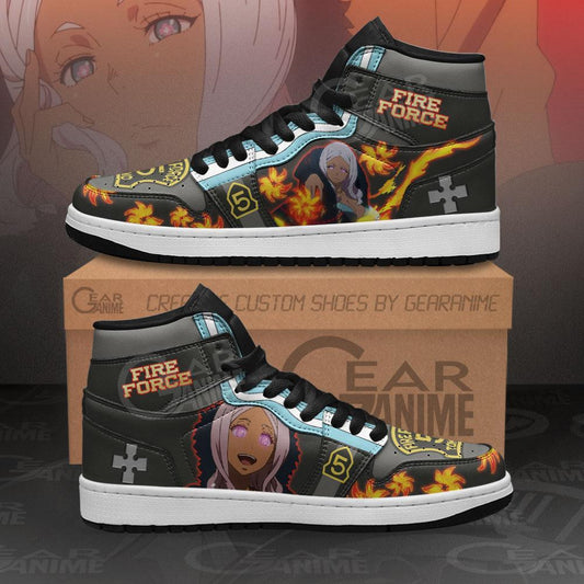 Fire Force Hibana Sneakers Custom Anime Shoes - 1 - GearAnime