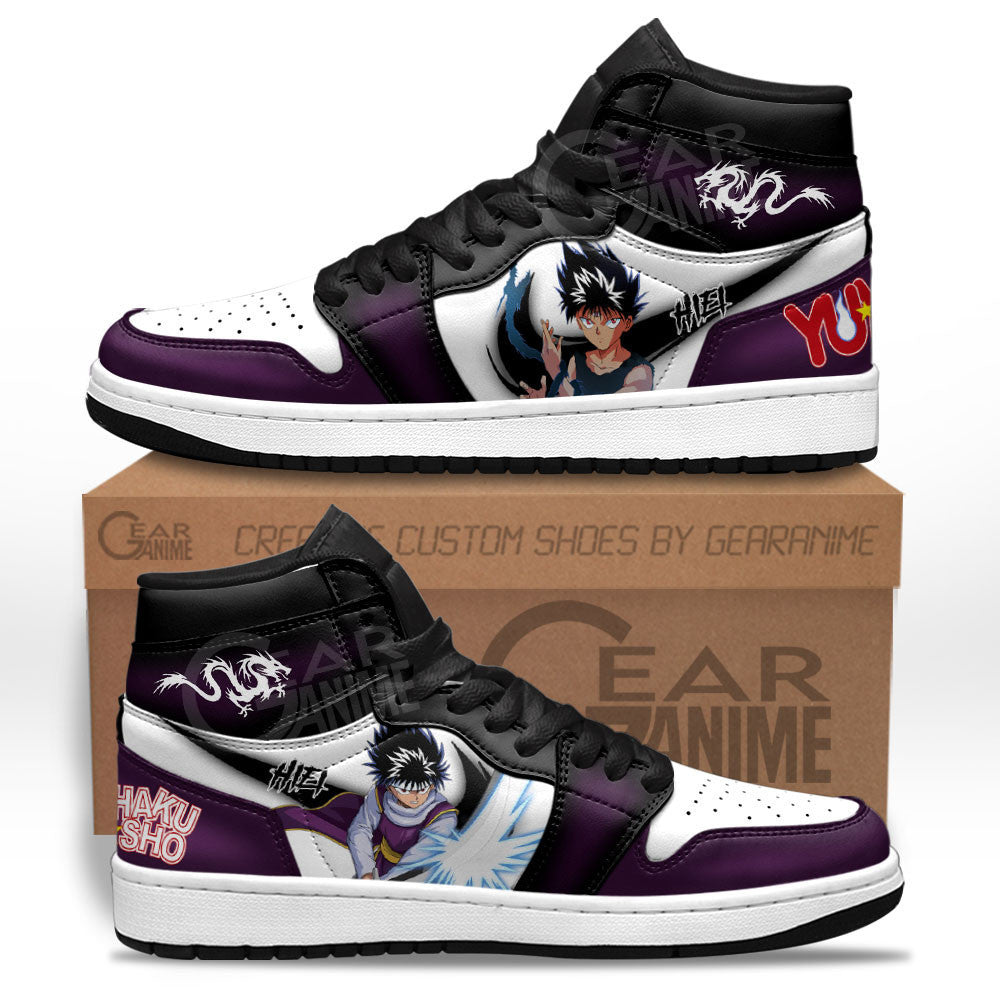 Hiei Sneakers Yu Yu Hakusho Custom Anime Shoes for OtakuGear Anime