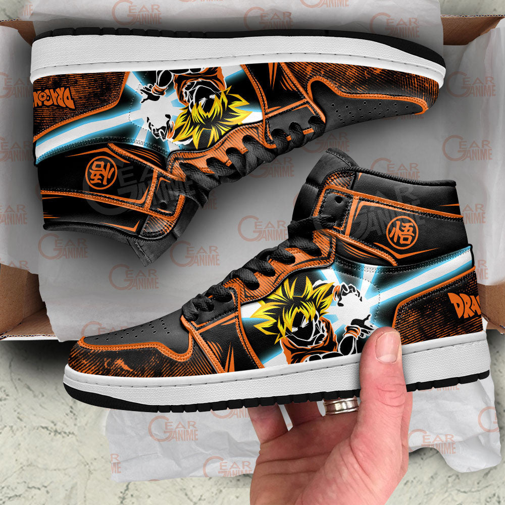 Goku Super Saiyan Sneakers Custom Dragon Ball Anime Shoes For OtakuGear Anime