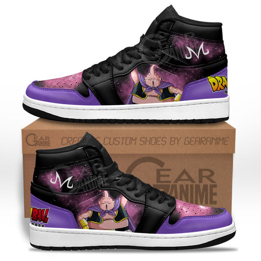Majin Boo Sneakers Custom Dragon Ball Anime Shoes Mix GalaxyGear Anime