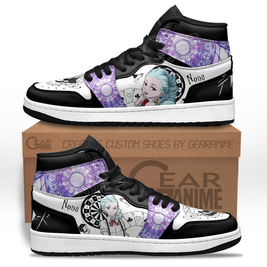 Nona Sneakers Death Parade Custom Anime Shoes for OtakuGear Anime