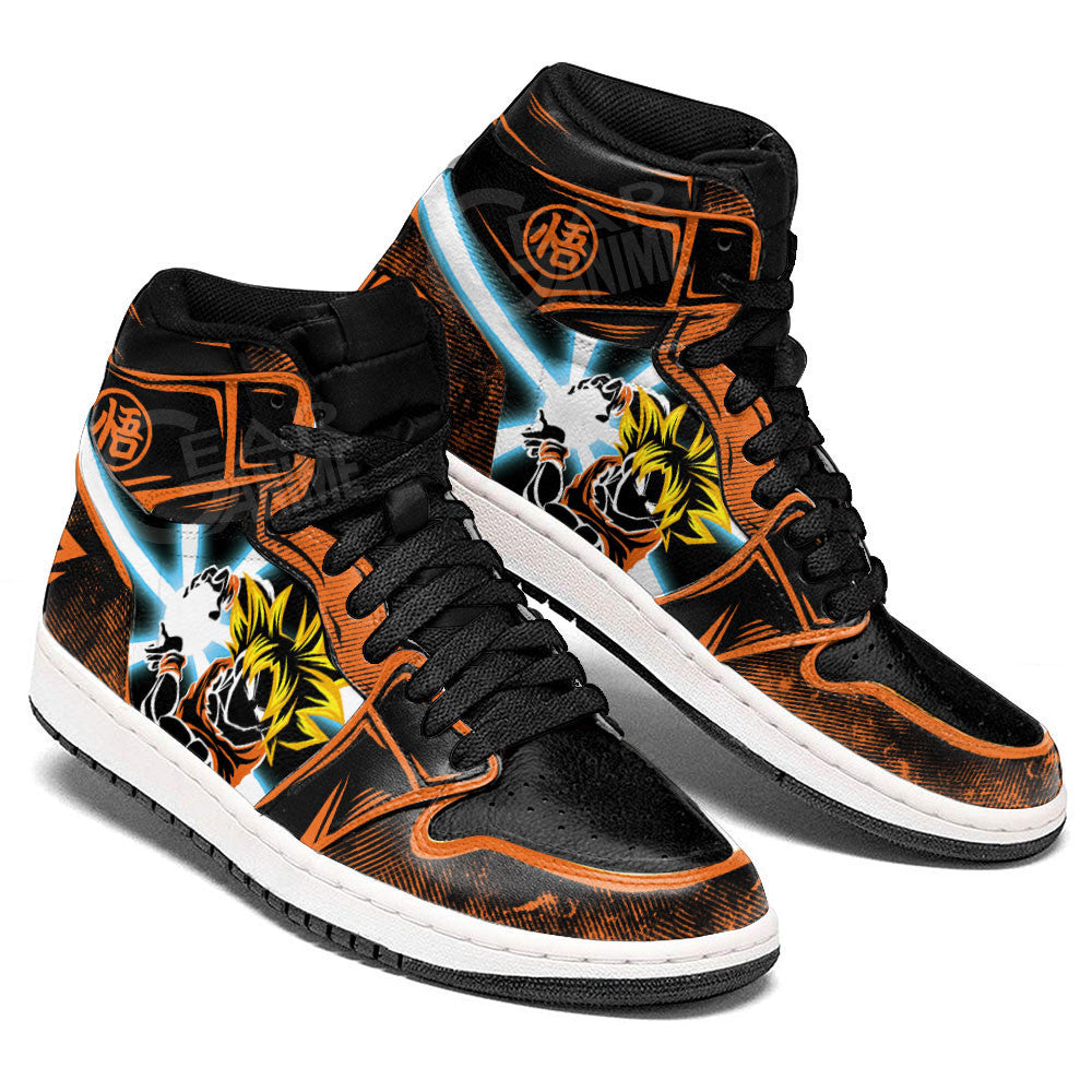 Goku Super Saiyan Sneakers Custom Dragon Ball Anime Shoes For OtakuGear Anime