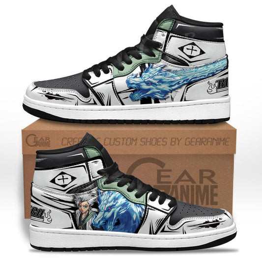 Bleach Toshiro Hitsugaya Sneakers Custom Anime Shoes - 1 - GearAnime