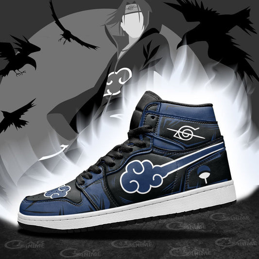 Akt Sneakers Blue Custom Anime Shoes - 4 - GearAnime