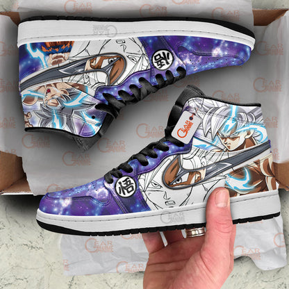Goku Ultra Instinct Shoes DB Anime Custom Sneakers MN2102 Gear Anime