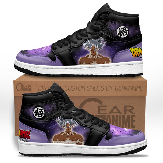 Goku Ultra Instinct Sneakers Custom Dragon Ball Anime Shoes Mix GalaxyGear Anime