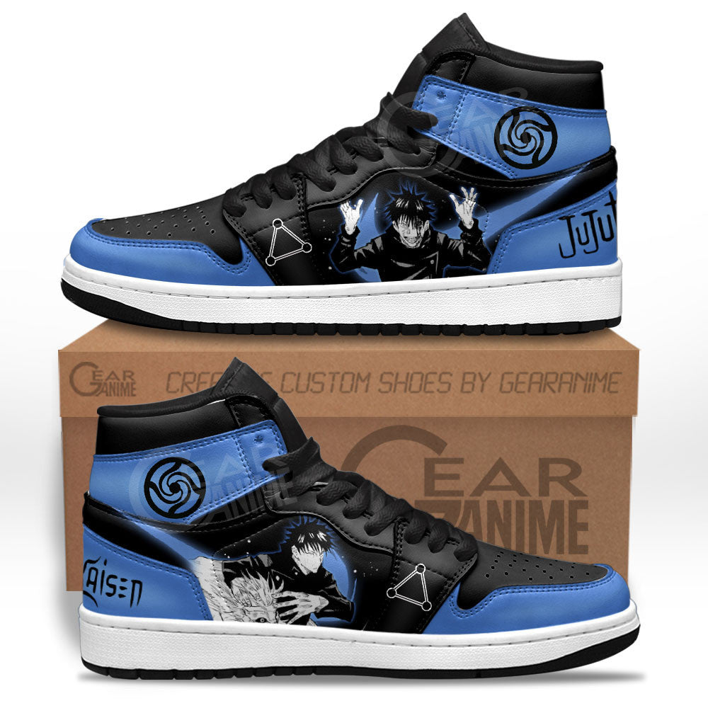 Megumi Fushiguro Sneakers Jujutsu Kaisen Custom Anime Shoes for OtakuGear Anime