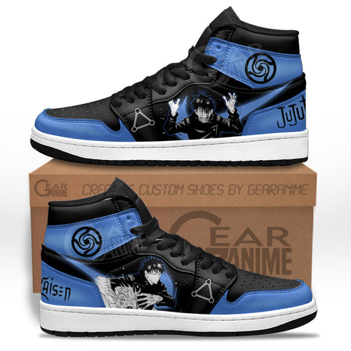 Megumi Fushiguro Sneakers Jujutsu Kaisen Custom Anime Shoes for OtakuGear Anime