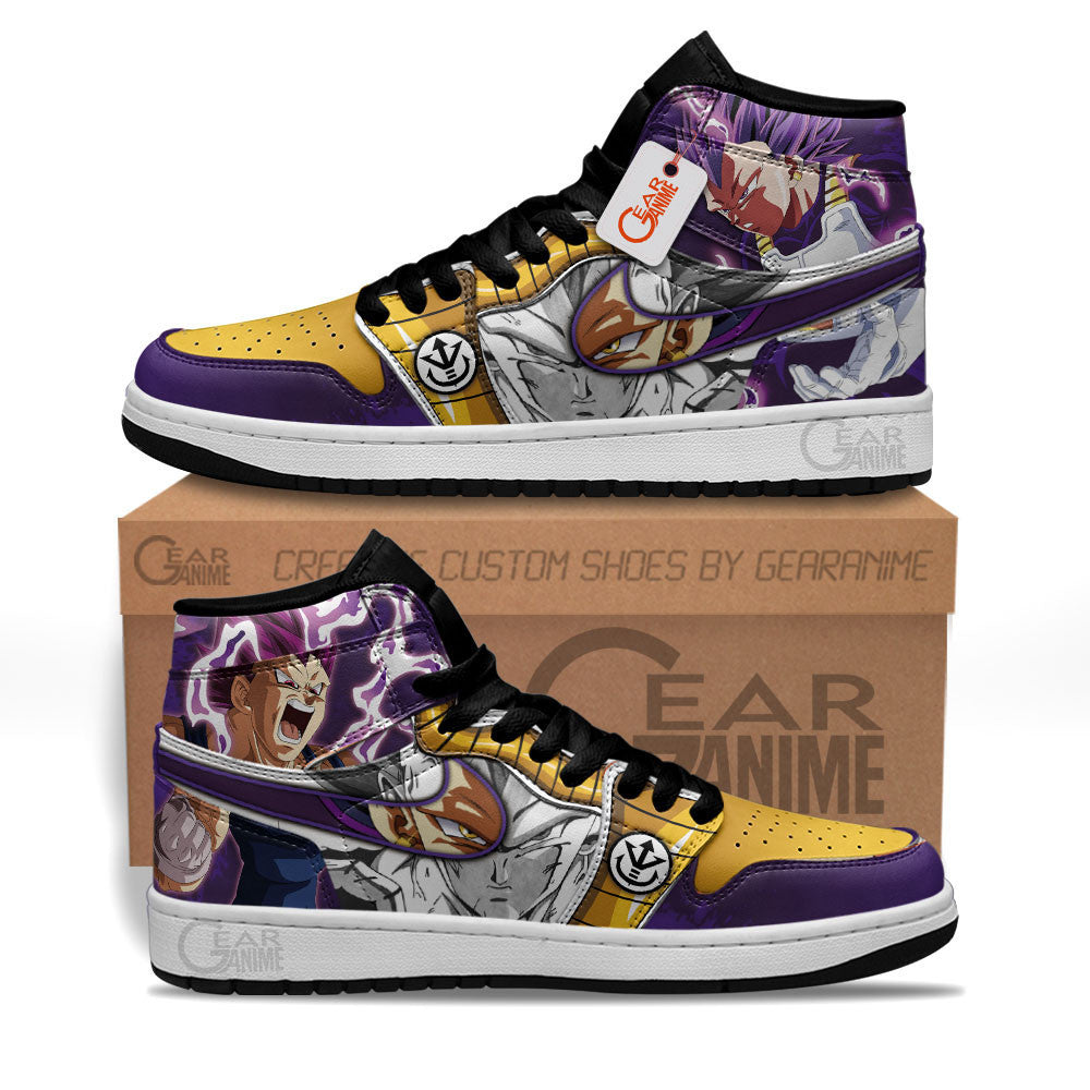 Vegeta Ultra Ego Shoes DB Anime Custom Sneakers MN2102 Gear Anime