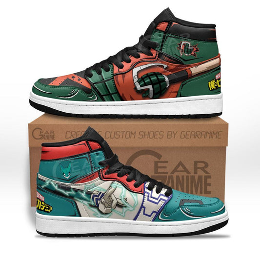 BNHA Katsuki and Deku Sneakers Custom My Hero Academia Anime Shoes - 1 - GearAnime