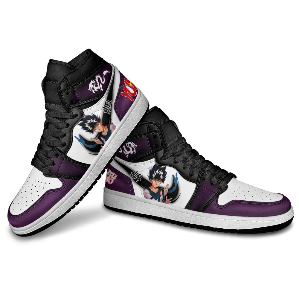 Hiei Sneakers Yu Yu Hakusho Custom Anime Shoes for OtakuGear Anime