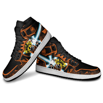 Goku Super Saiyan J1 Sneakers - Custom Anime Design