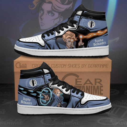 Castlevania Sypha Belnades Sneakers Custom Anime Shoes - 1 - GearAnime