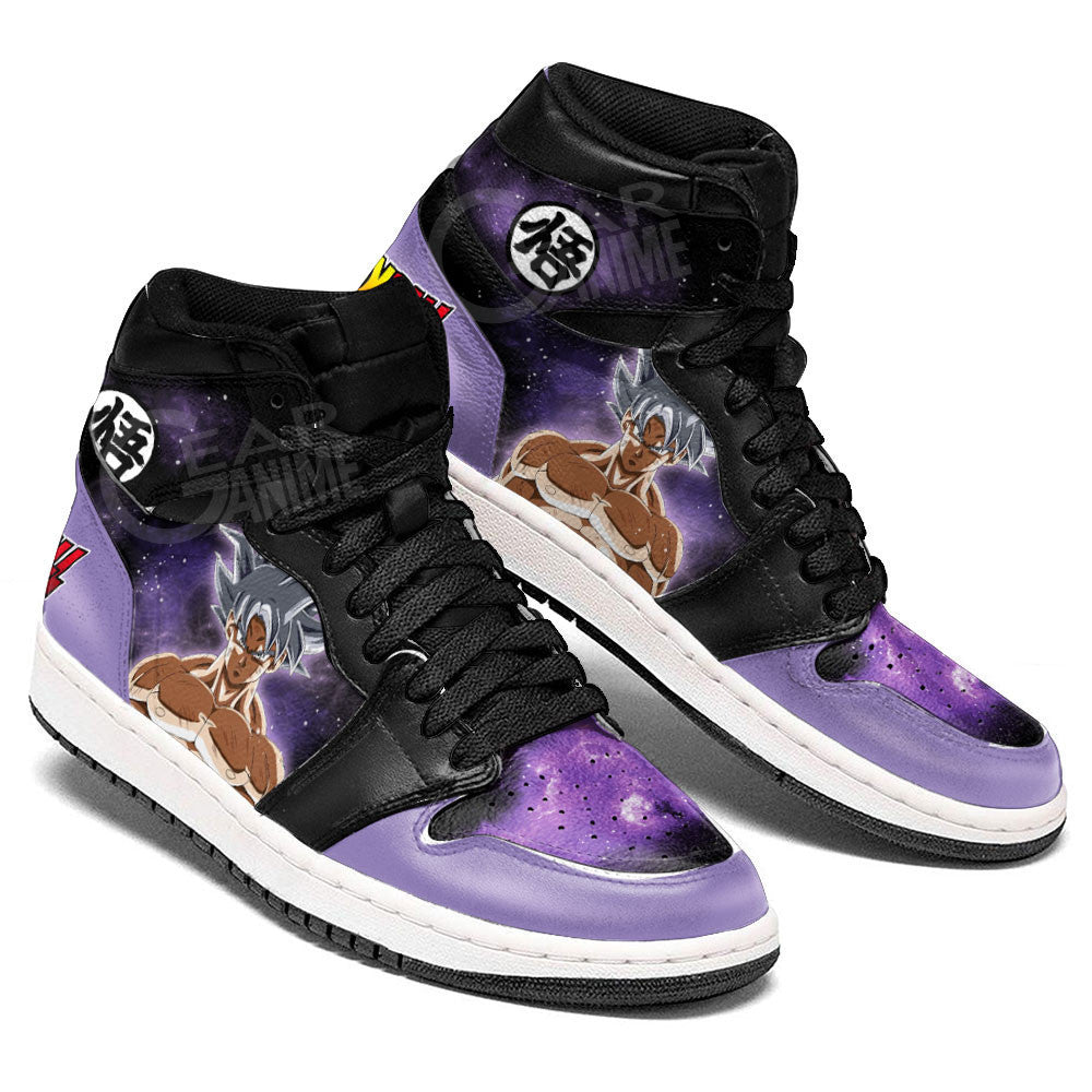 Goku Ultra Instinct Sneakers Custom Dragon Ball Anime Shoes Mix GalaxyGear Anime