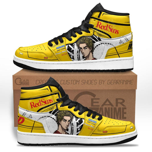 Initial D Kesuke Takahashi Sneakers Custom Anime Shoes - 1 - GearAnime