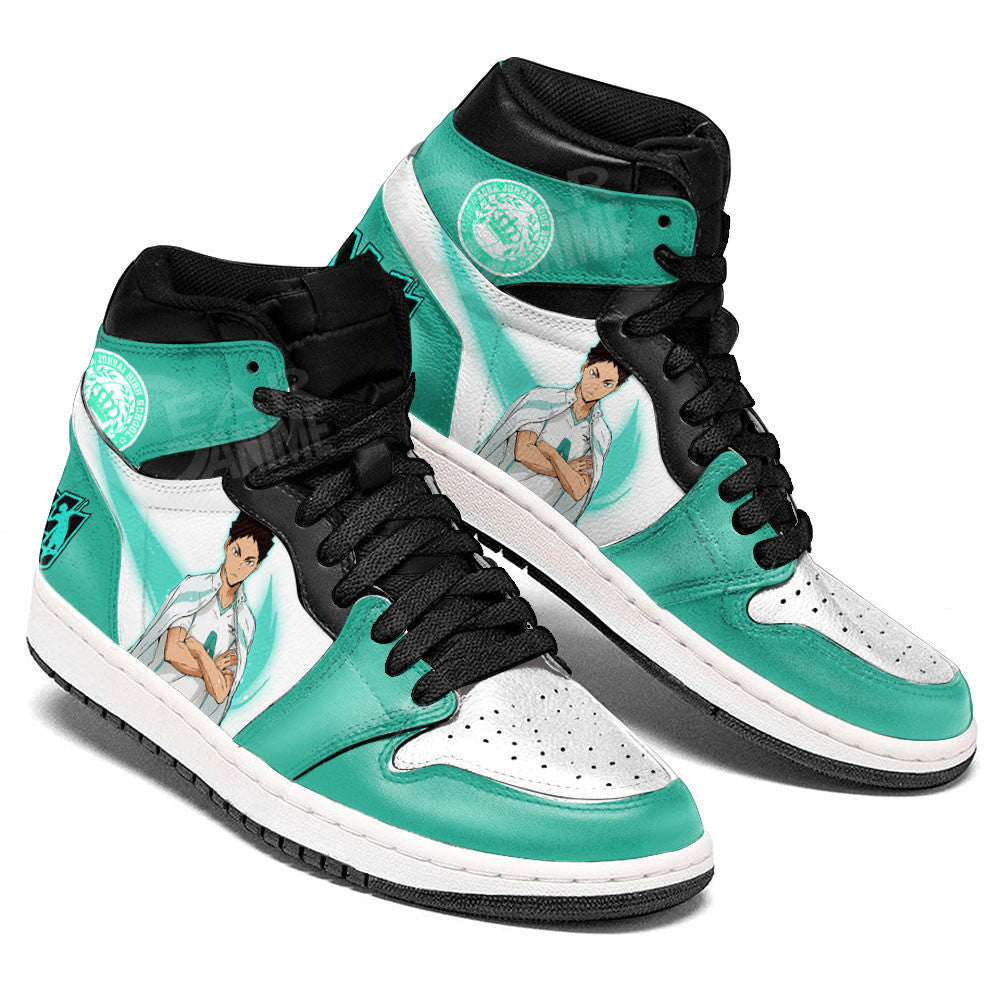 Hajime Iwaizumi Sneakers Haikyuu Custom Anime Shoes for OtakuGear Anime