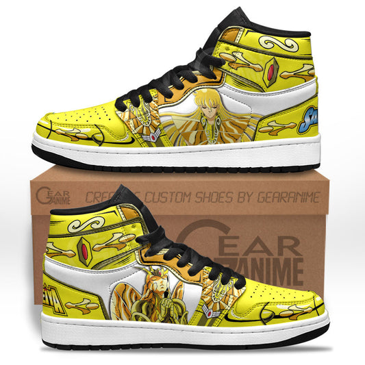 Virgo Shaka Sneakers Saint Seiya Custom Anime Shoes for OtakuGear Anime