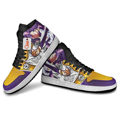 Vegeta Ultra Ego J1 Sneakers - Custom Anime Design