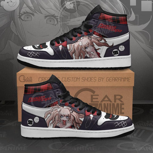 Junko Enoshima Sneakers Danganronpa Custom Anime Shoes - 1 - GearAnime