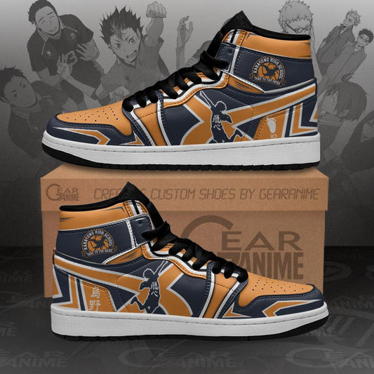 Karasuno High Sneakers Haikyuu Anime Shoes MN10 - 1 - GearAnime