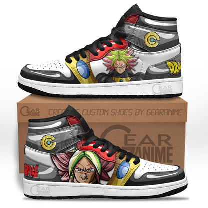 Dragon Ball Karoly Black Shoes Custom For Anime Fans Gear Anime