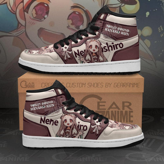 Nene Yashiro Sneakers Custom Anime Toilet-bound Hanako-kun Shoes - 1 - GearAnime