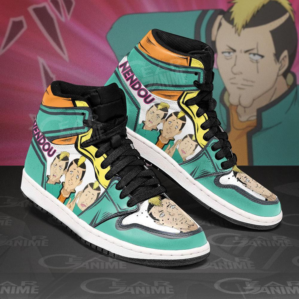 Riki Nendou Sneakers Custom Anime Saiki K Shoes - 2 - GearAnime