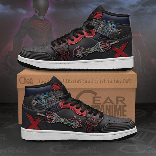 Kingdom Hearts Vanitas Sword Sneakers Custom Anime Shoes - 1 - GearAnime