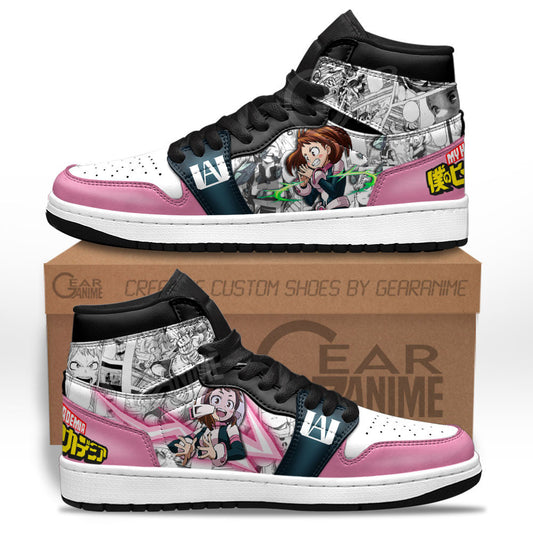 Uravity Sneakers My Hero Academia Custom Manga Anime Shoes Gear Anime