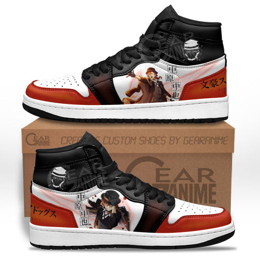 Chuuya Nakahara Sneakers Custom Bungo Stray Dogs Anime ShoesGear Anime