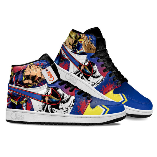 All Might Shoes MHA Anime Custom Sneakers MN2102 Gear Anime