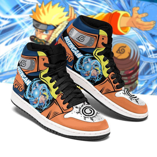 Rasengan Shoes Skill Costume Boots Anime Sneakers - 1 - GearAnime
