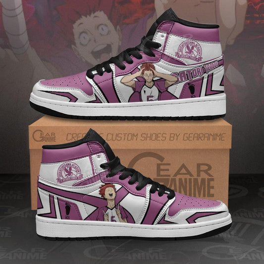 Shiratorizawa Satori Tendou Sneakers Haikyuu Anime Shoes MN11 - 1 - GearAnime