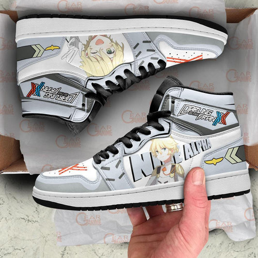 Nine Alpha Darling In The Franxx Sneakers Anime Shoes MN10 - 1 - GearAnime
